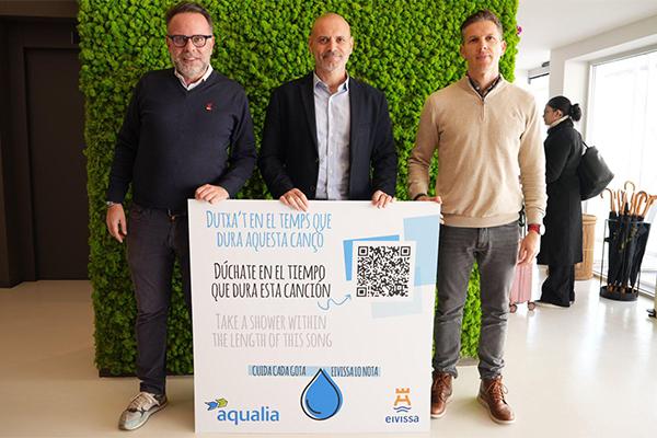 El Ayuntamiento d’Eivissa y Aqualia presentan la campaña de ahorro de agua dirigida a grandes consumidores