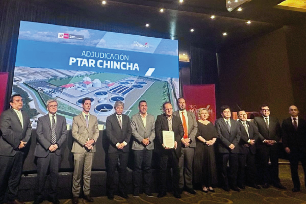 Aqualia comienza a operar en Perú a través de un proyecto de depuración en la provincia de Chincha