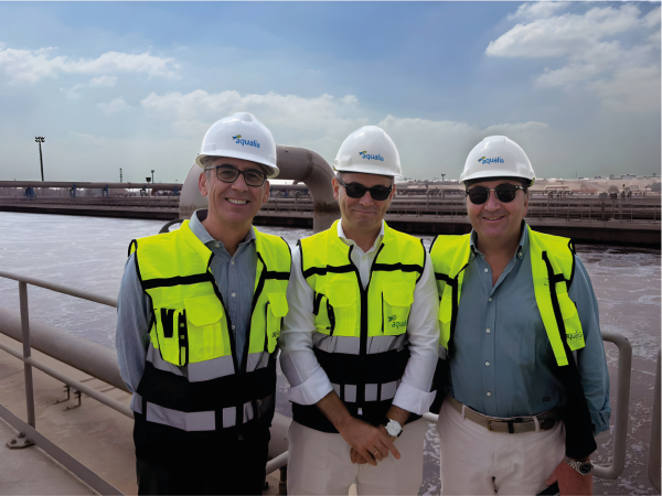 Aqualia renews the management contract for the Abu Rawash wastewater treatment plant in Egypt for four more years
