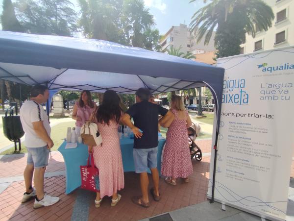 Una cata constata la elevada calidad del agua de Alcoy